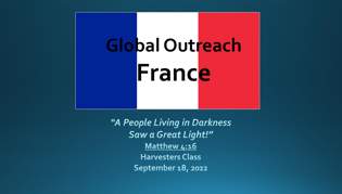 Global Outreach France