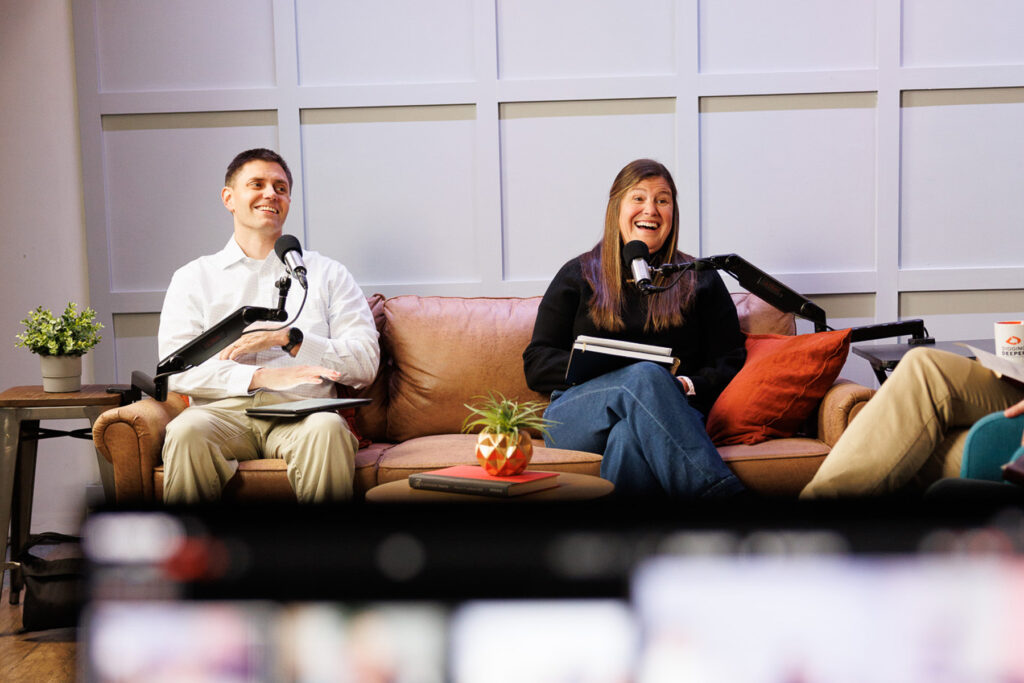 Ryan Brown and Kelli Means on the Digging Deeper podcast