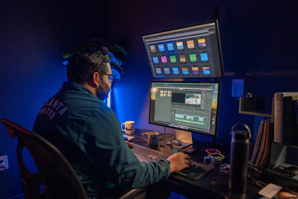 Video producer Adriel Abrella