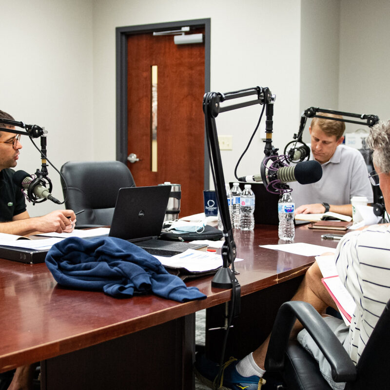 Jeff Norris, host of the Digging Deeper podcast with teachers Caleb Click and Bob Cargo
