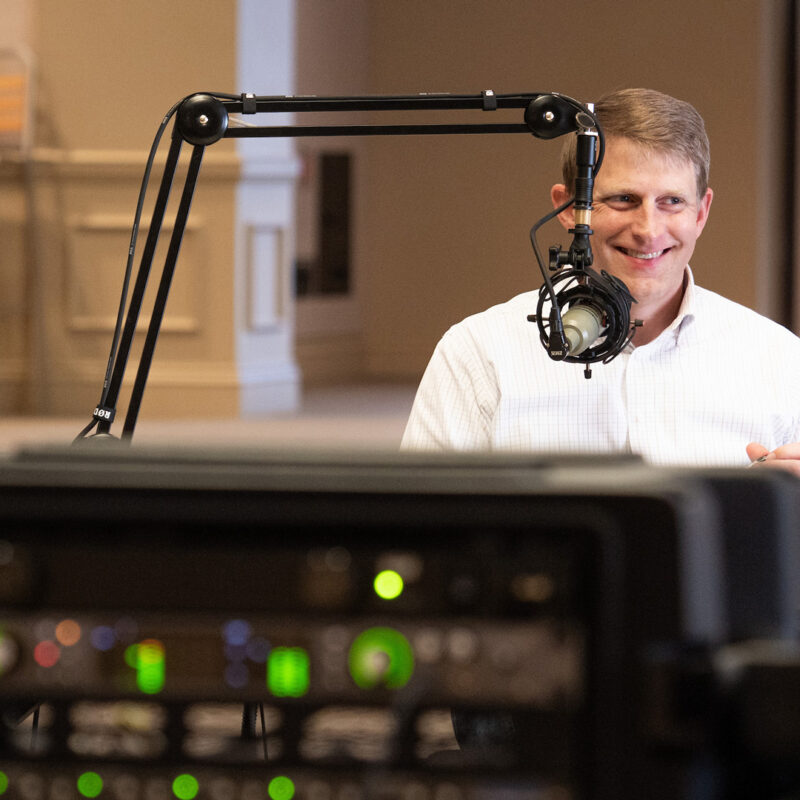 Jeff Norris, host of the Digging Deeper podcast