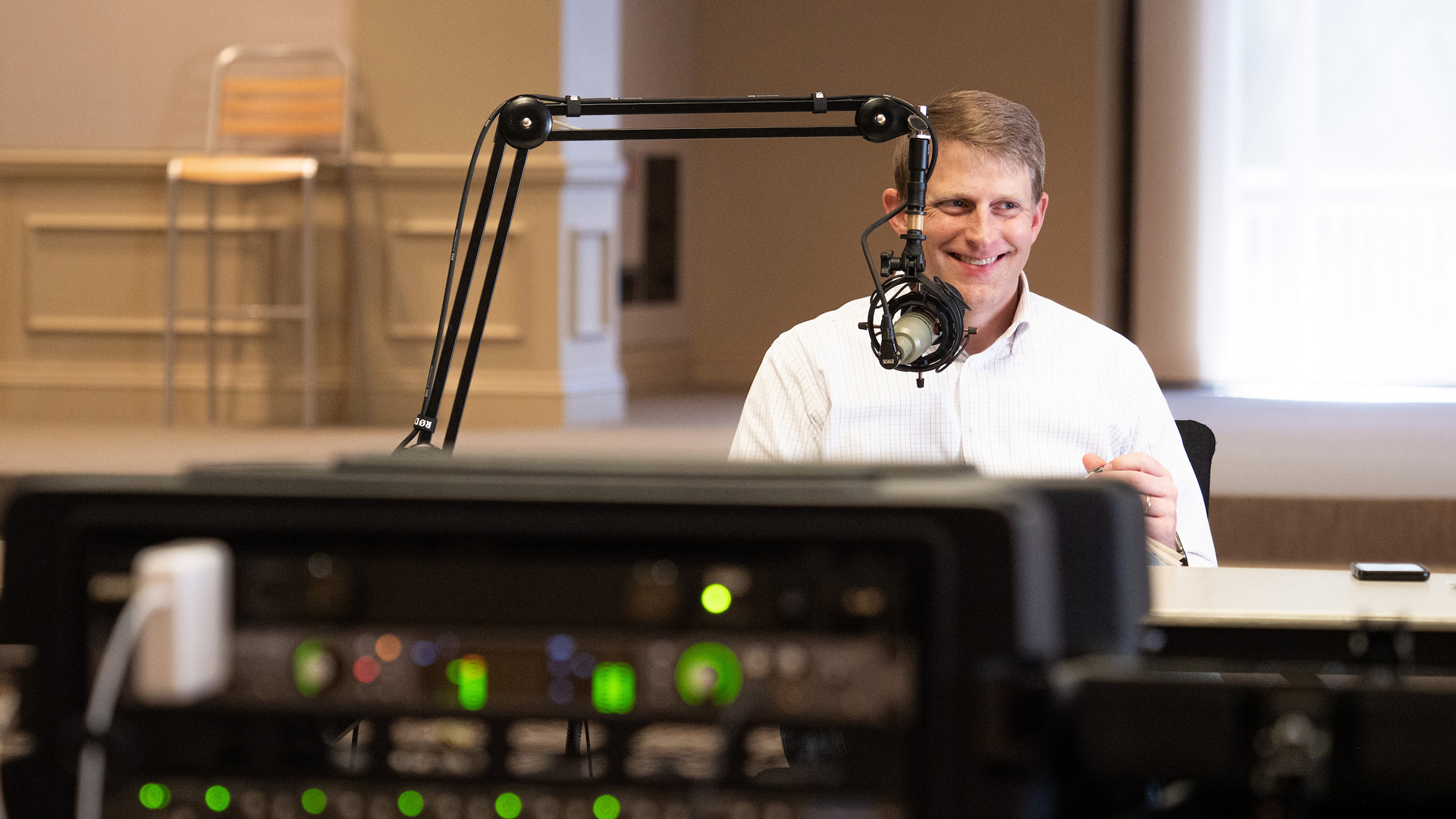 Jeff Norris, host of the Digging Deeper podcast