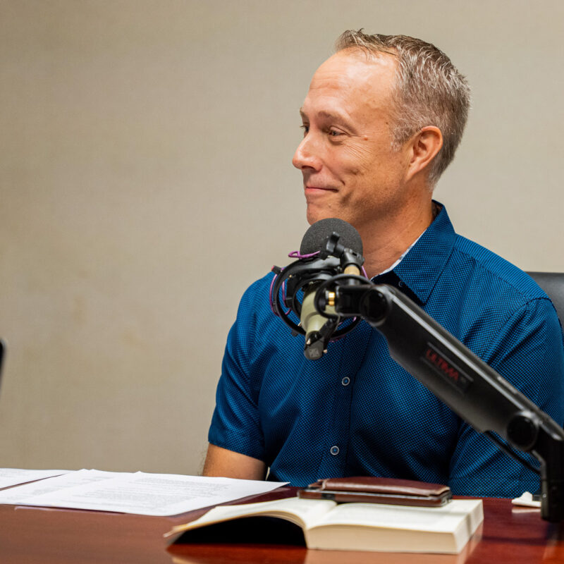 Guest Travis Vaughn on episode 12 of the Digging Deeper podcast.