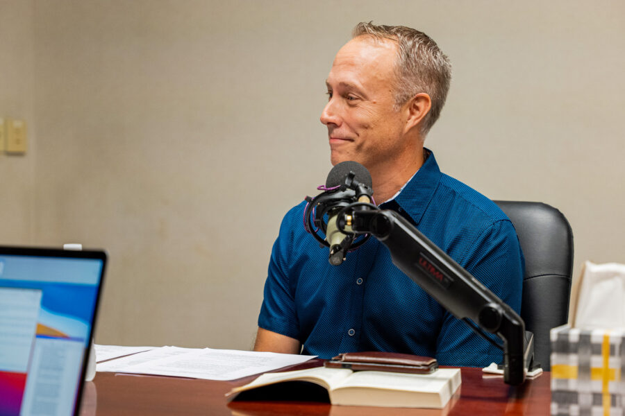 Guest Travis Vaughn on episode 12 of the Digging Deeper podcast.