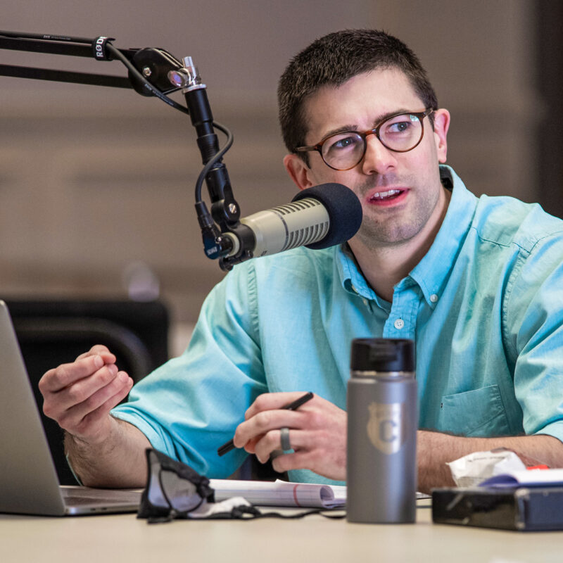 Caleb Click sharing on the Digging Deeper podcast