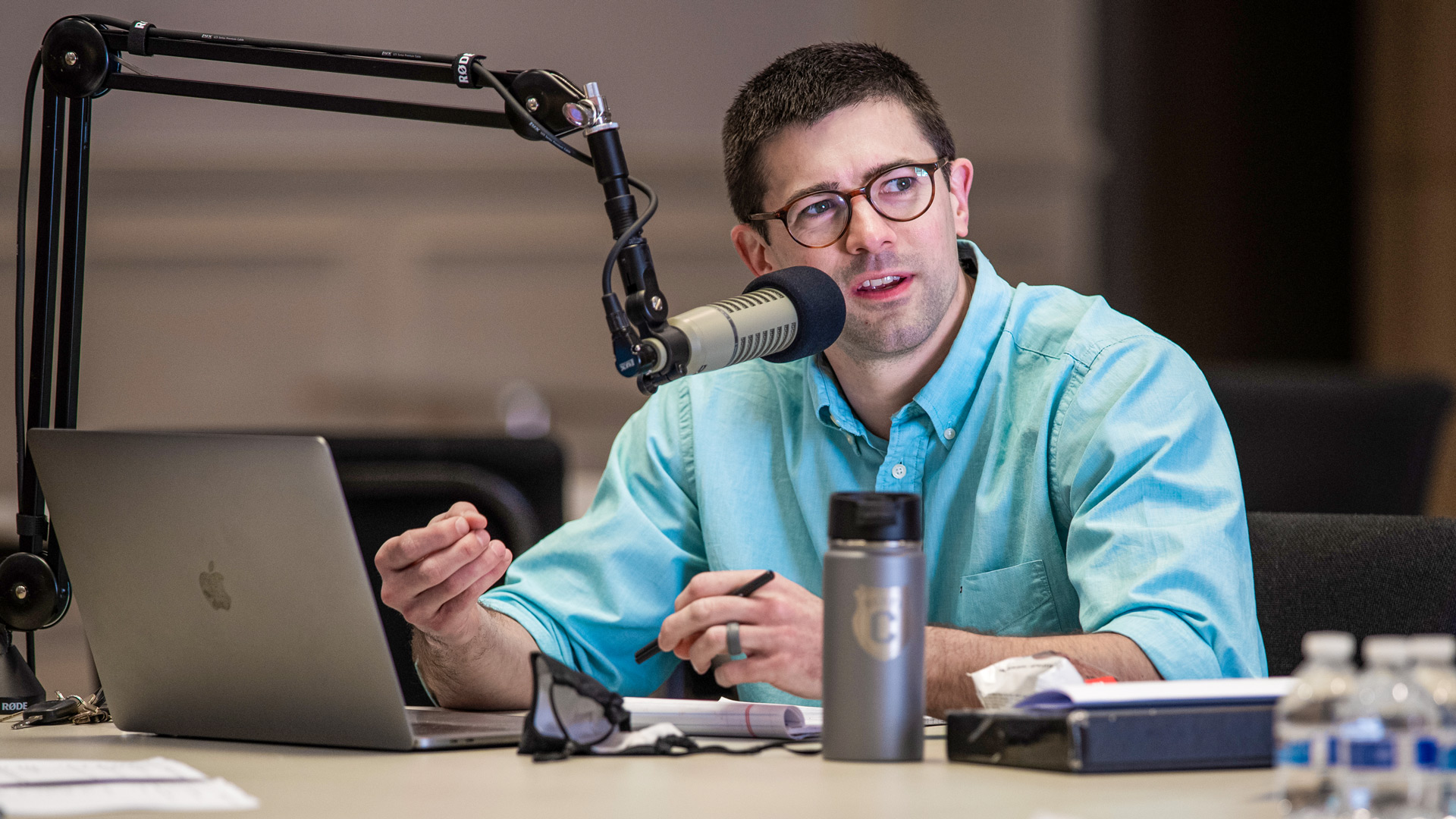 Caleb Click sharing on the Digging Deeper podcast