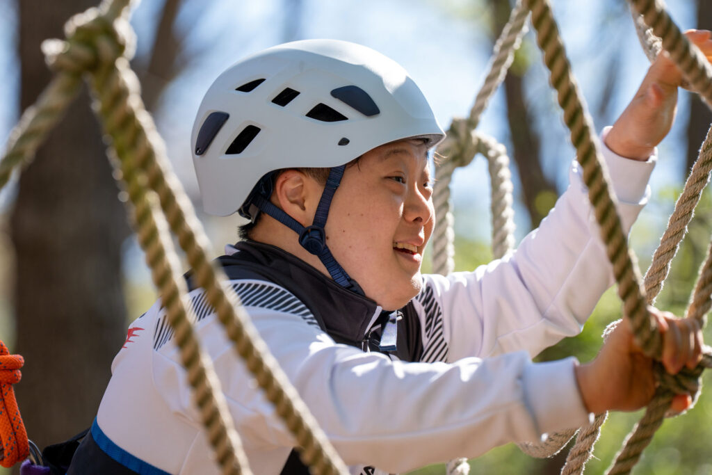 GloryKids families enjoy a day of outdoor team-building, high ropes and triple-zip with Sojourn Adventures