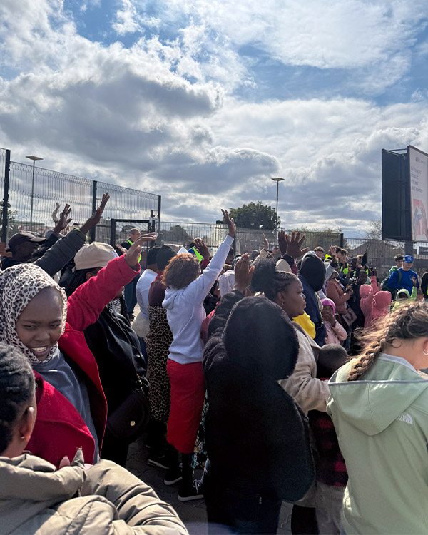 Incredibly, about 50 people raised their hands to accept Christ that day! The team encountered a deep spiritual hunger and an openness to the hope found in Jesus.
